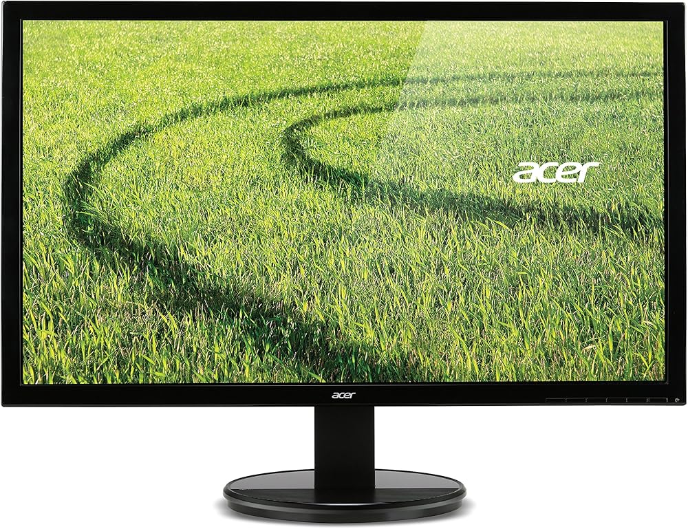 Acer 24-Inch FHD Monitor Black 1920x1080 1ms DVI HDMI