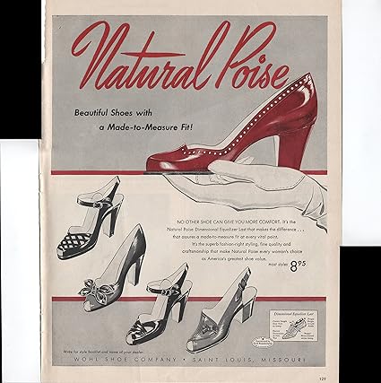 Amazon Com Wohl Shoe Company Saint Louis Missouri Natural Poise
