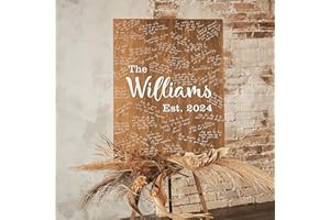 Alternative Wedding Guest Book Rustic Wedding Decor Guest Book Sign Fall Wedding Guest Book Custom Guest Book Wedding Decor U