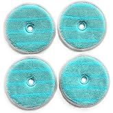 EVKLN 4 Pack Replacement Dry Pads for Samsung Jet Stick Spinning Sweeper Jet 90/75/70/BESPOKE Cordless Vacuum Cleaners_Blue