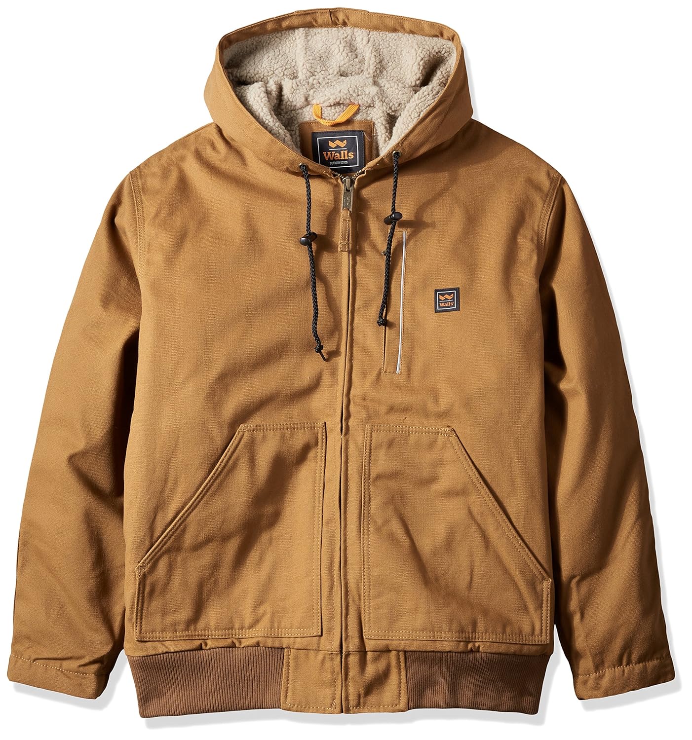 sherpa trim bomber jacket