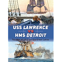 USS Lawrence vs HMS Detroit: The War of 1812 on the Great Lakes (Duel Book 79) book cover USS Lawrence vs HMS Detroit: The War of 1812 on the Great Lakes (Duel Book 79) book cover