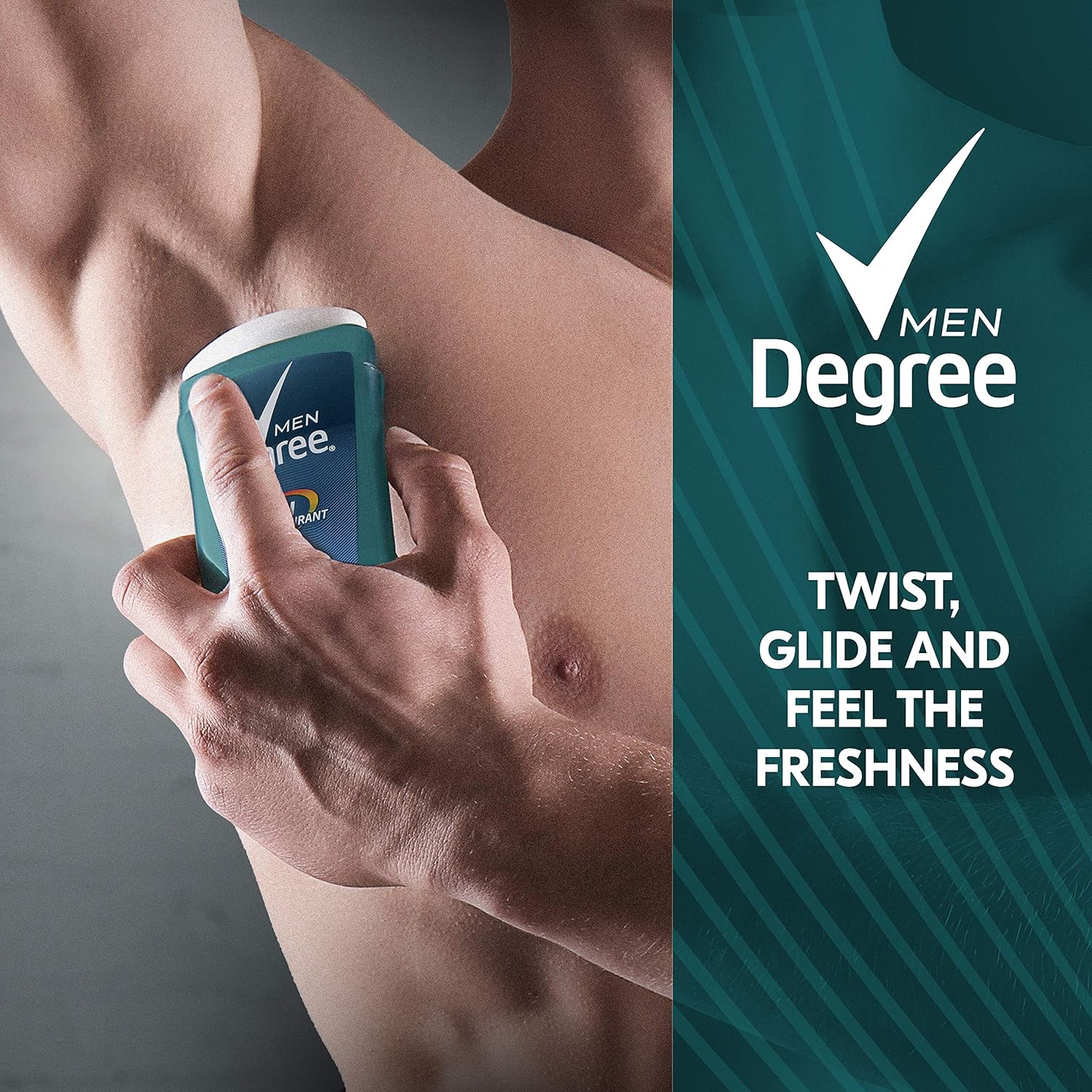 Degree Men Antiperspirant Deodorant Stick Cool Rush 48 Hour Protection 2.7 oz (pack of 6) : Beauty