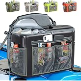 Kayak Cooler Behind Seat, Waterproof Cooler for Kayaking | Mesh Pockets, 12 Bottles or 24 Can Capacity, Includes Bungee Cords, Kayak Accessories Cooler Bag for Travel &amp; Beach