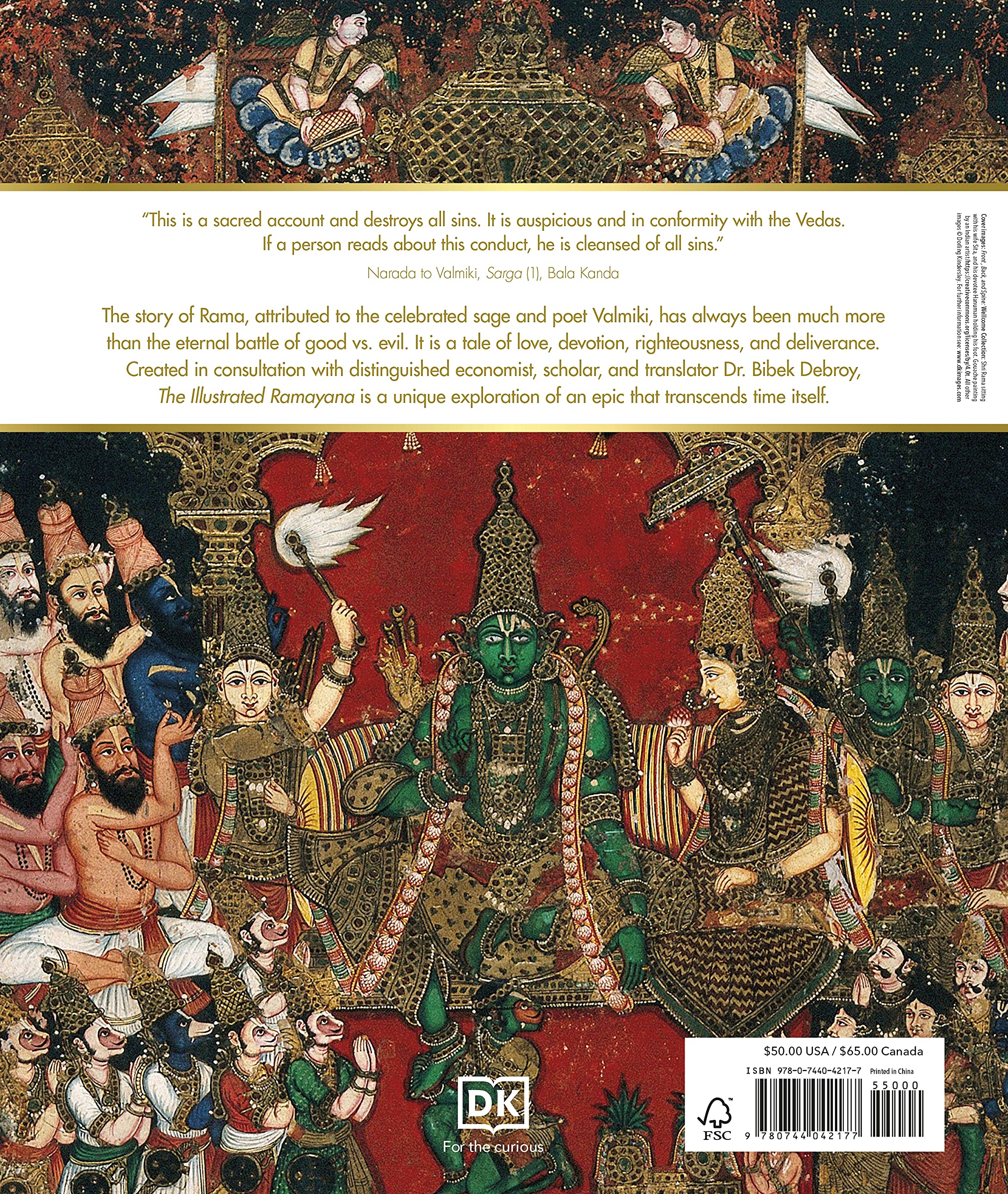 The Illustrated Ramayana: The Timeless Epic of Duty, Love, and Redemption