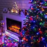 The Christmas Workshop 71160 Multi-Coloured 200 LED Christmas Lights 19.9m view 2