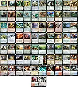 Commander Elemental Deck - EDH - Green Red Blue - Custom Built - Magic ...
