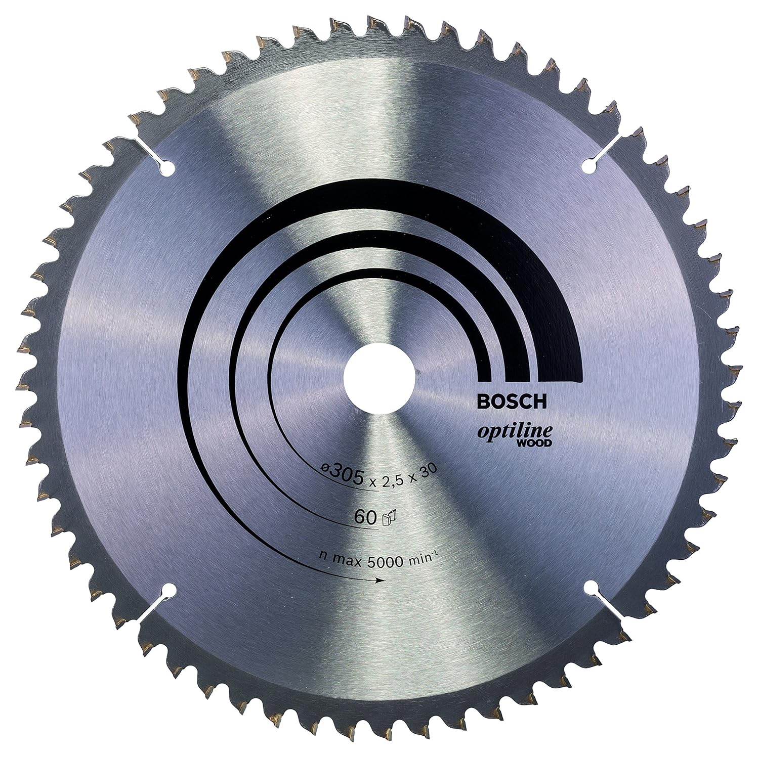 Bosch 2608640441 Multi Material Circular Saw Blade, Silver Amazon.co