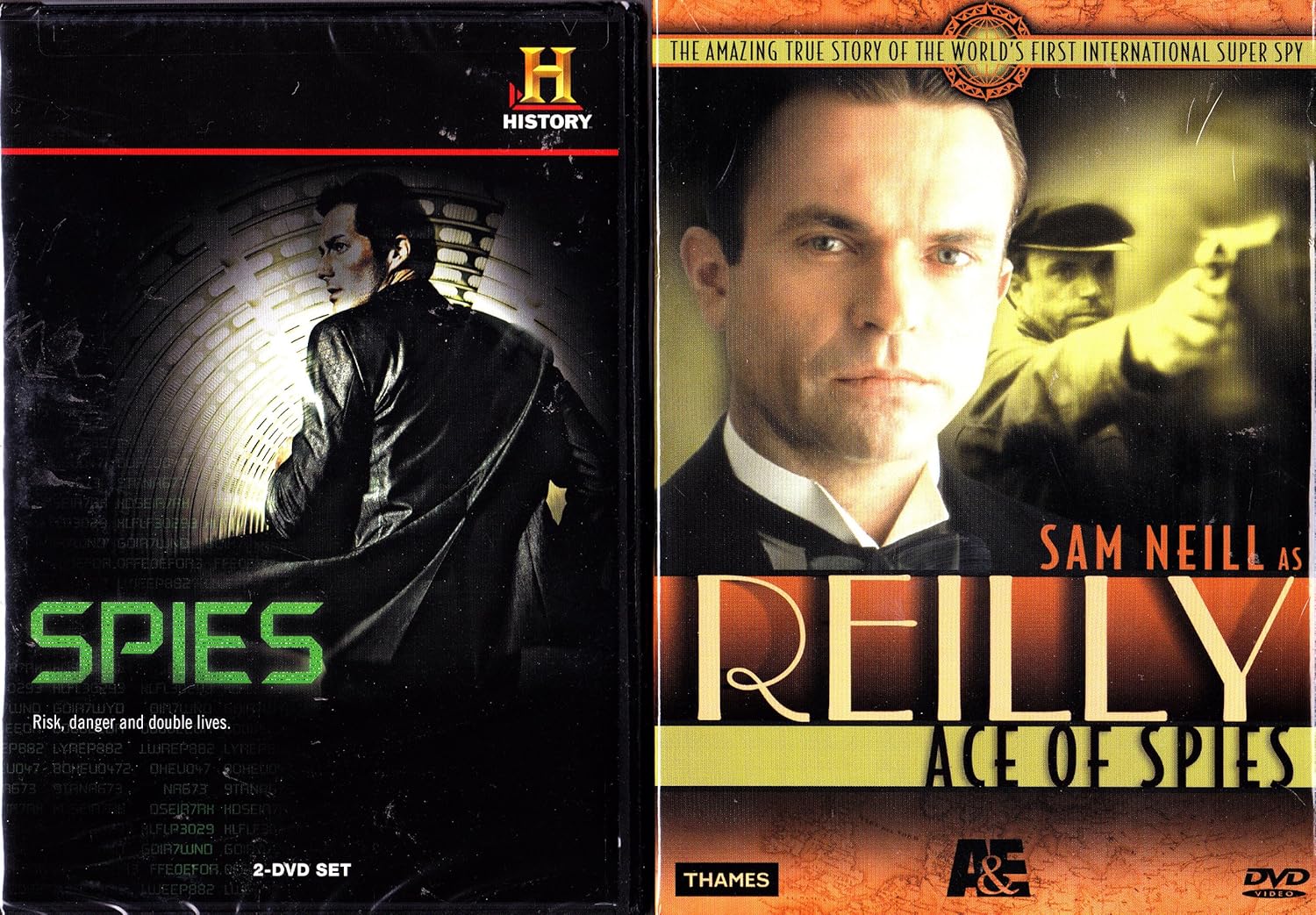 Reilly Ace Of Spies MiniSeries , The History Channel Spies