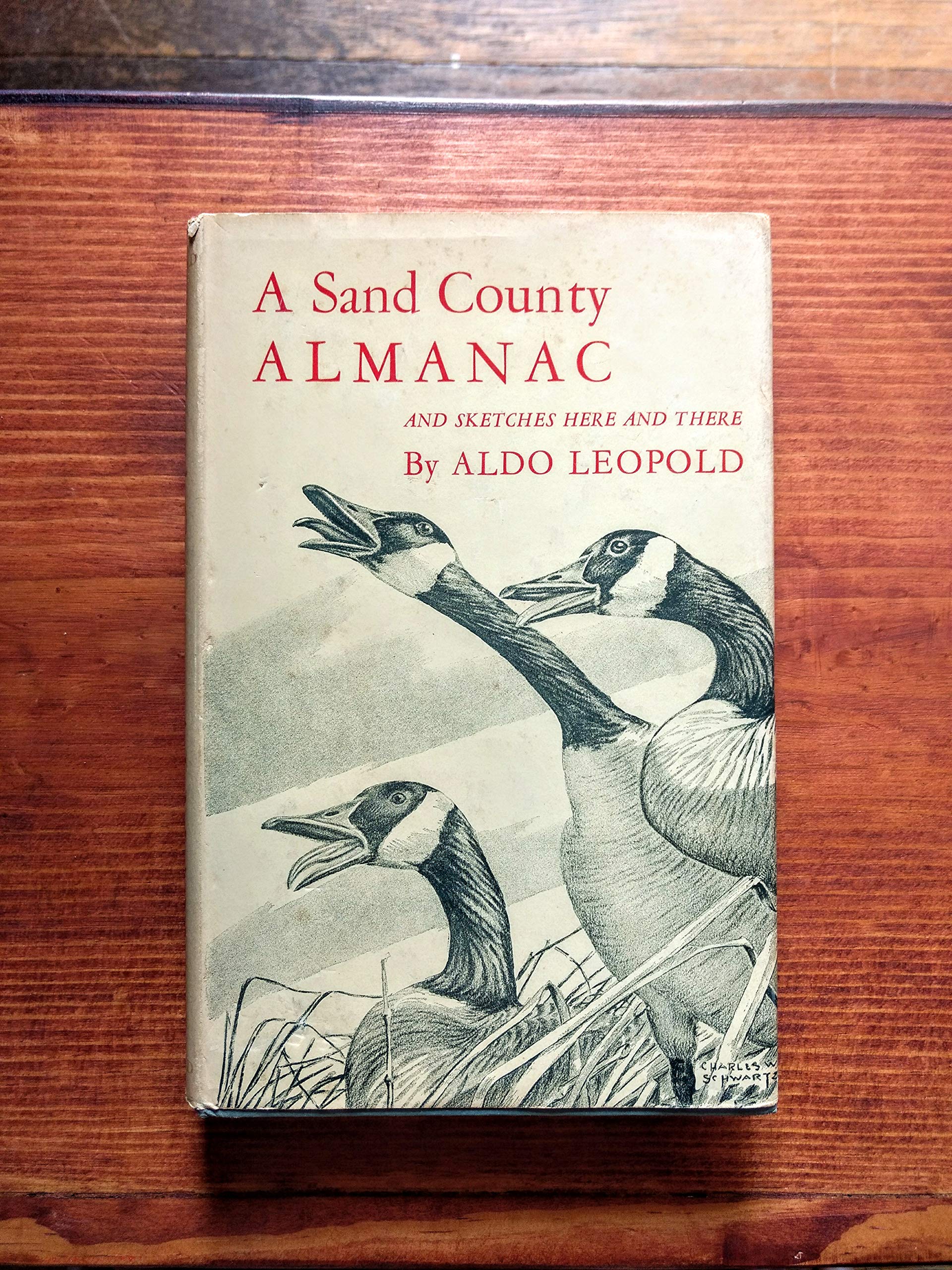 A Sand County Almanac First Edition W Dust Jacket Leopold Aldo Illust By Charles W Schwartz Charles Schwartz Amazon Com Books A Sand County Almanac First Edition W Dust Jacket Leopold Aldo Illust By Charles W Schwartz Charles Schwartz Amazon Com Books