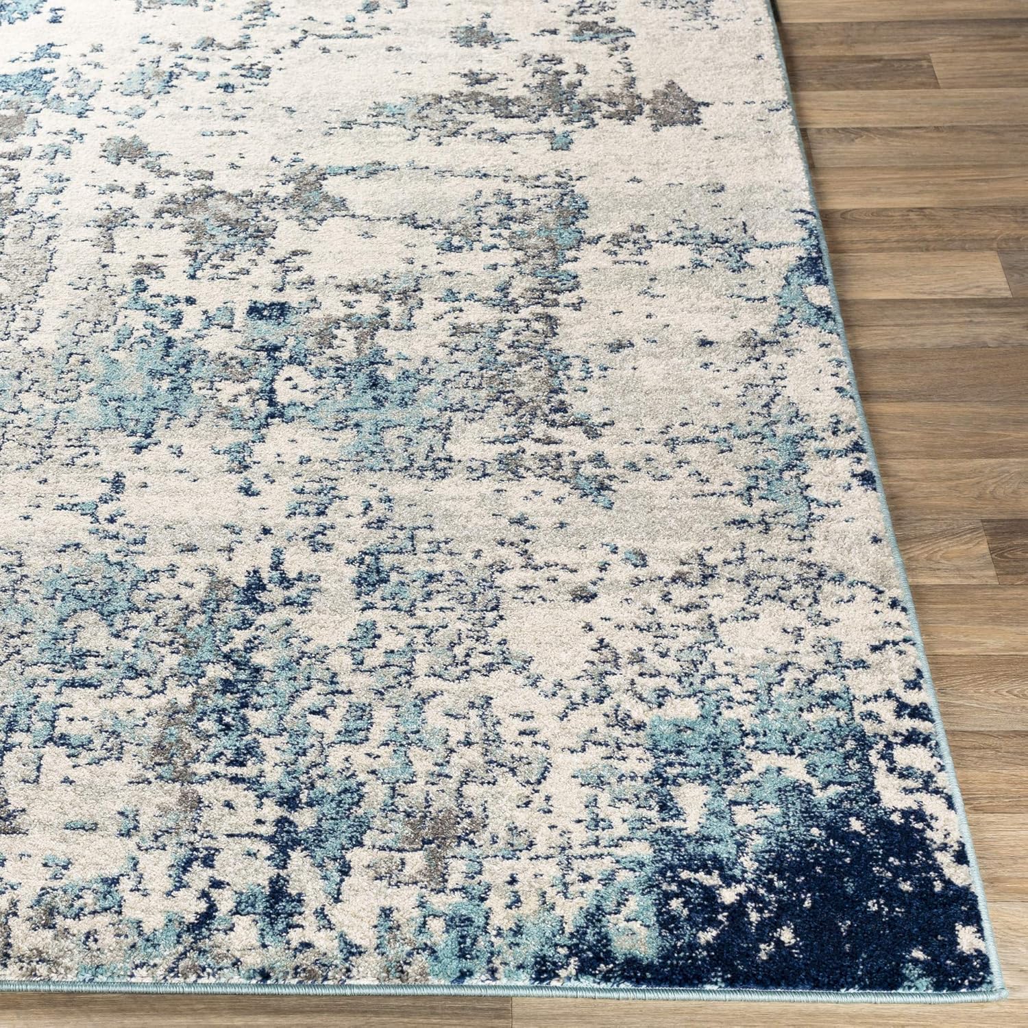 Artistic Weavers Arti Blue Area Rug, 7'10" x 10'3": Furniture & Decor
