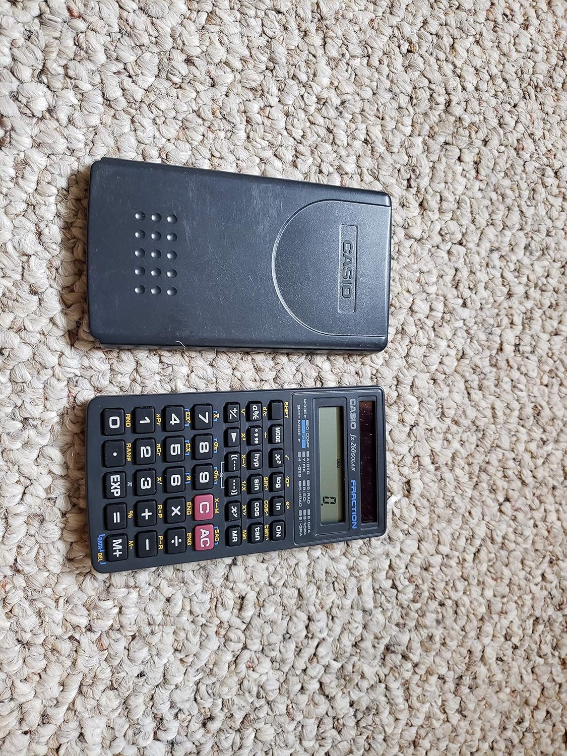 Casio Fx 260solar Scientific Calculator Solar Powered Fx260slr Schl Ih Computers Accessories Amazon Com