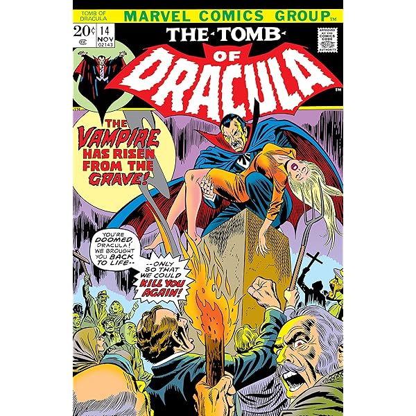 Amazon.com: Tomb of Dracula (1972-1979) #12 eBook : Wolfman, Marv
