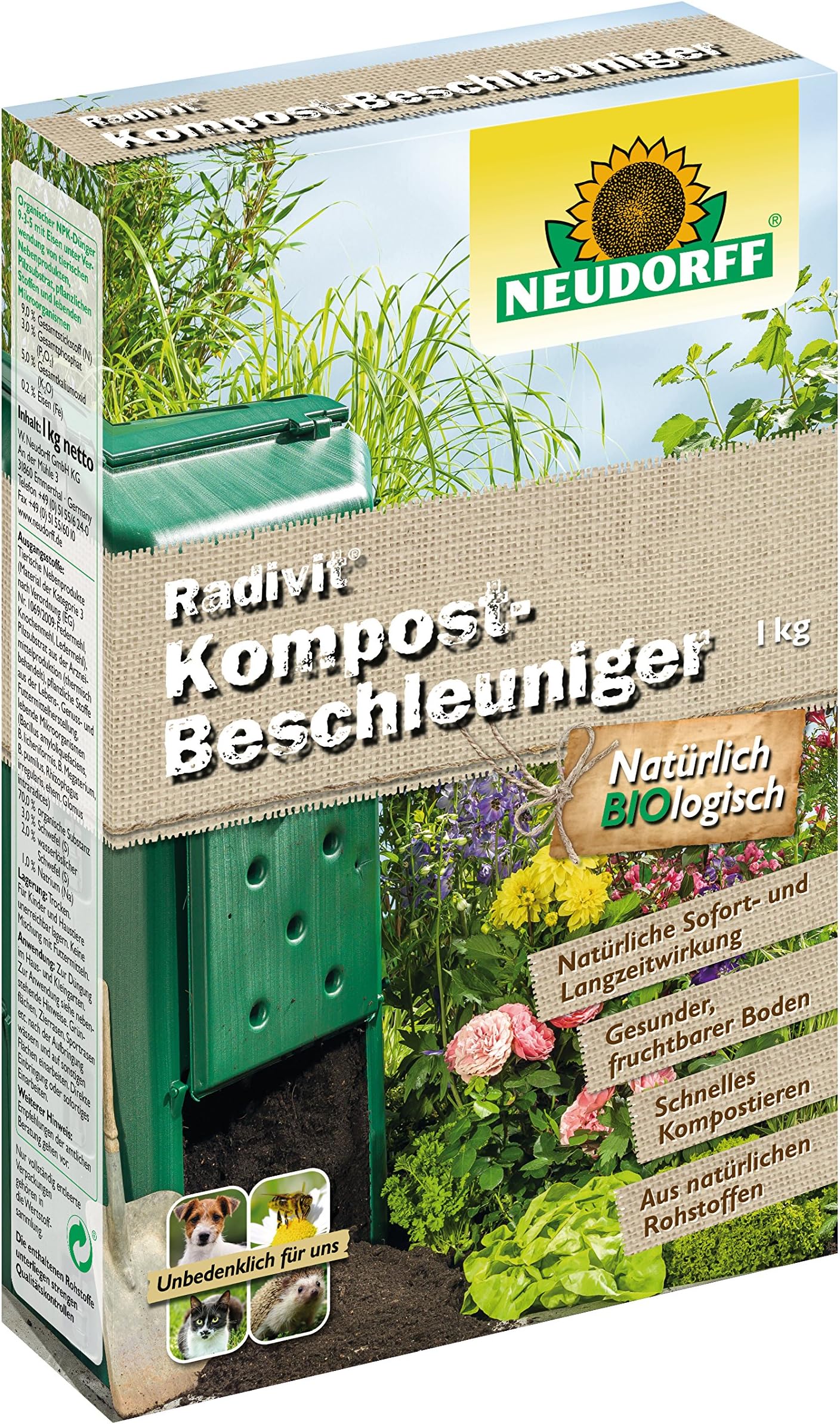 Neudorff NEUDORF Universal Composter 1kg