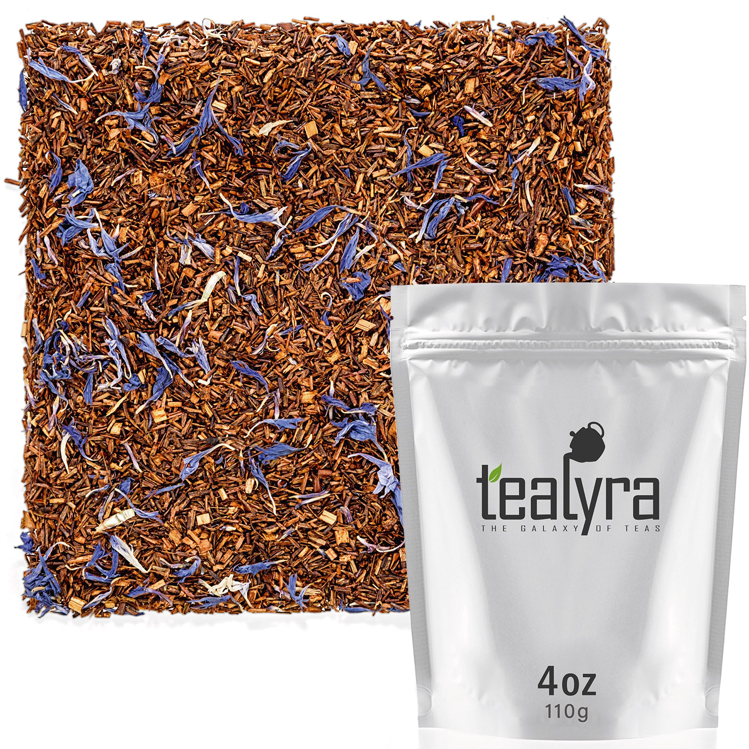 Tealyra Rooibos Earl Grey CaffeineFree Herbal Loose Leaf Tea