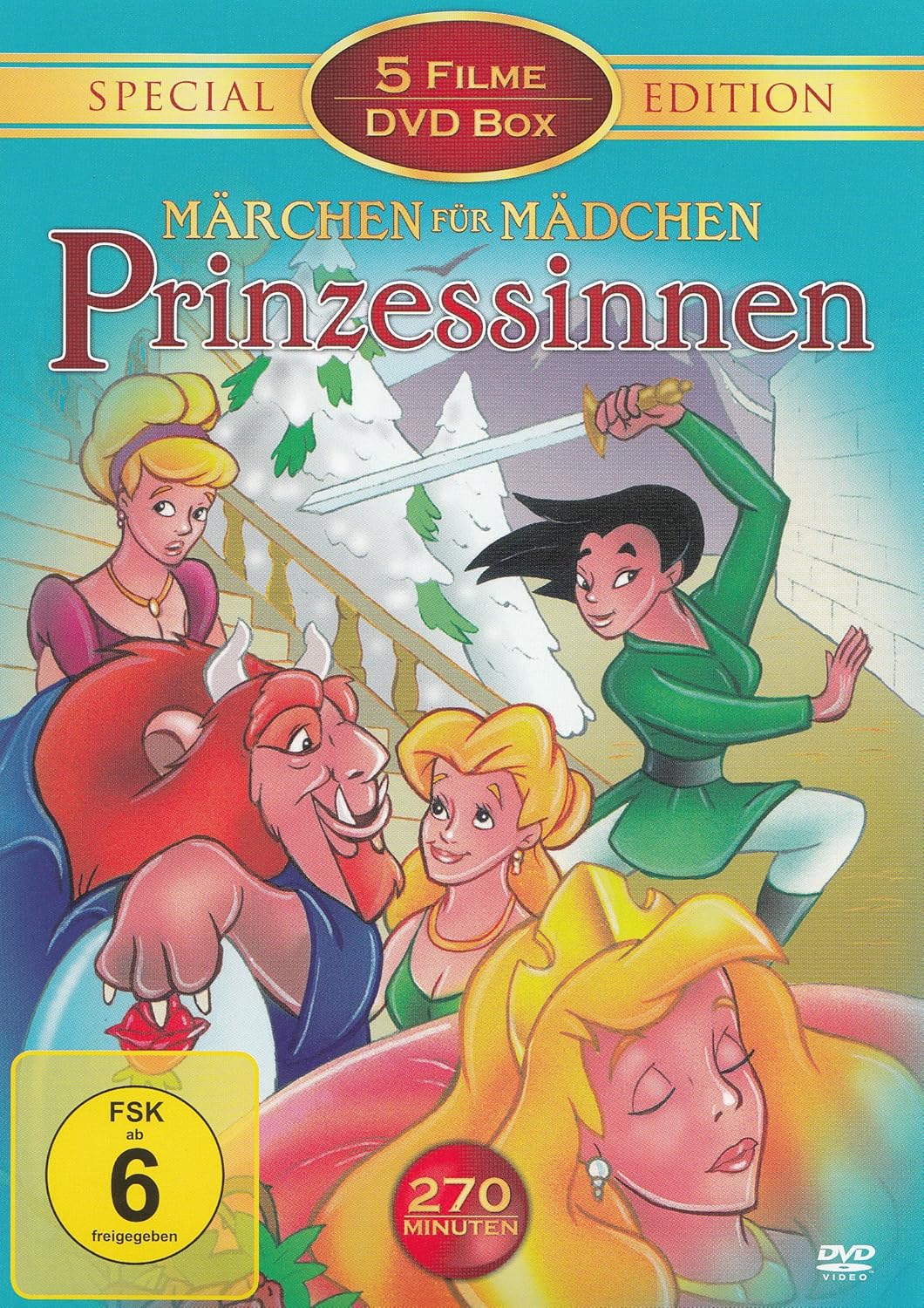Marchen Fur Madchen Prinzessinnen 5 Filme Amazon De Pocahontas Mulan Pocahontas Mulan Dvd Blu Ray