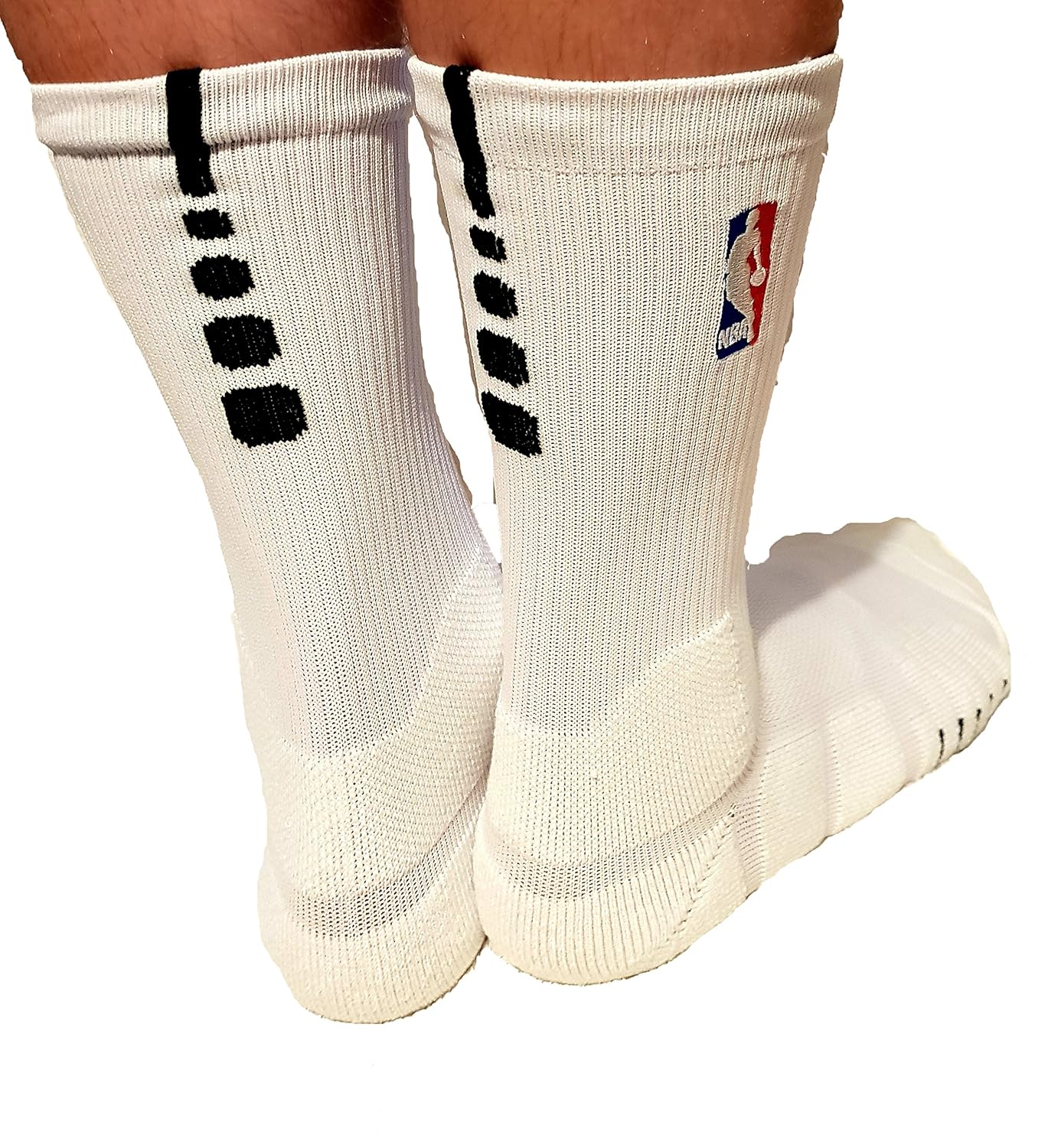Donass Calcetines de baloncesto NBA Logoman para hombre Tamaño: 42 ...