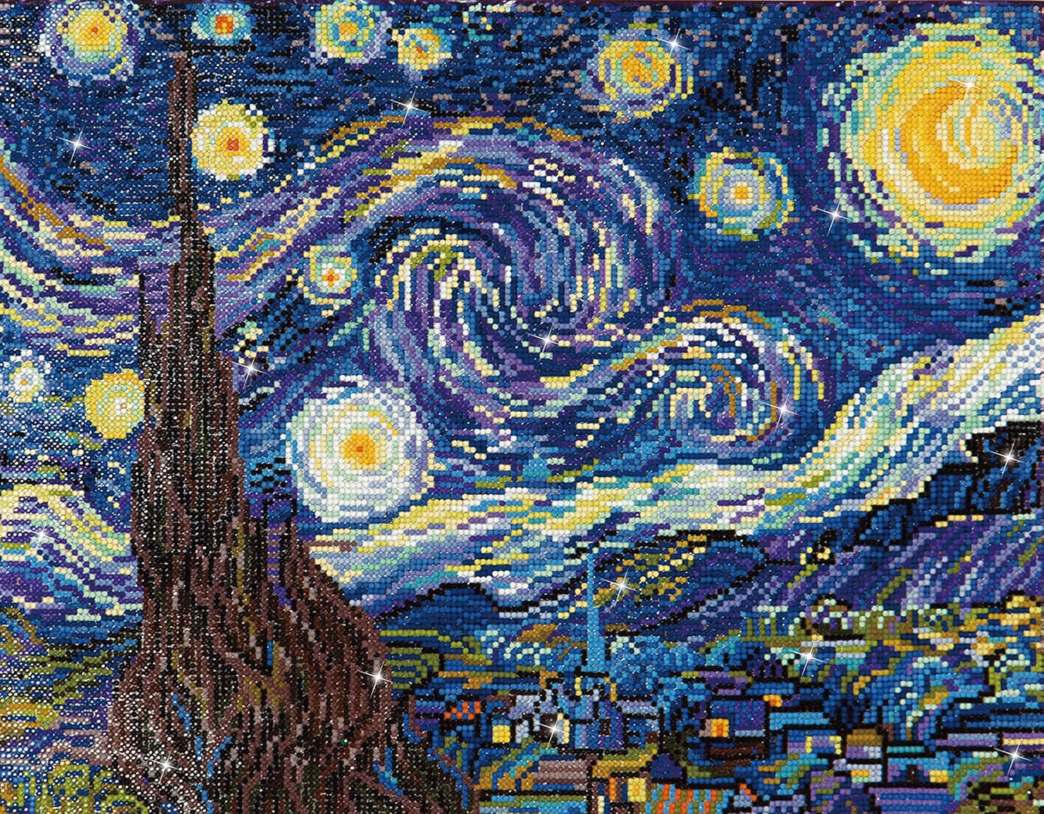 Diamond Dotz Starry Night (Van Gogh 