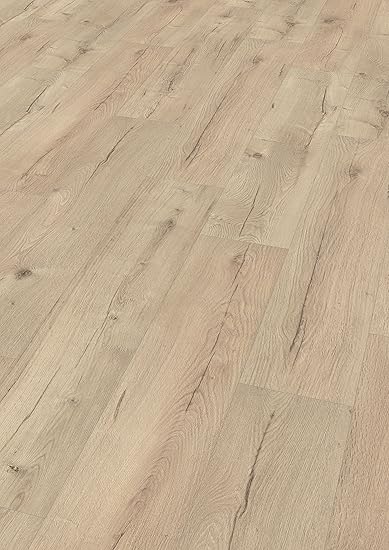 Egger Home Laminat Grau Braun Holzoptik Dunino Eiche Hell Ehl047 8mm 2 541 M Klick Laminatboden Breite Diele Amazon De Baumarkt