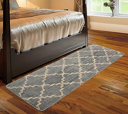 Saral Home Soft Microfiber Kitchen/Bed Side Runner- 50x180 cm