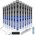 CHAMPKEY Premium Hybrid Golf Grips 13 Pack - All Weather Performance Golf Club Grips - Choose Between 13 Grips with Full Kits and 13 Grips