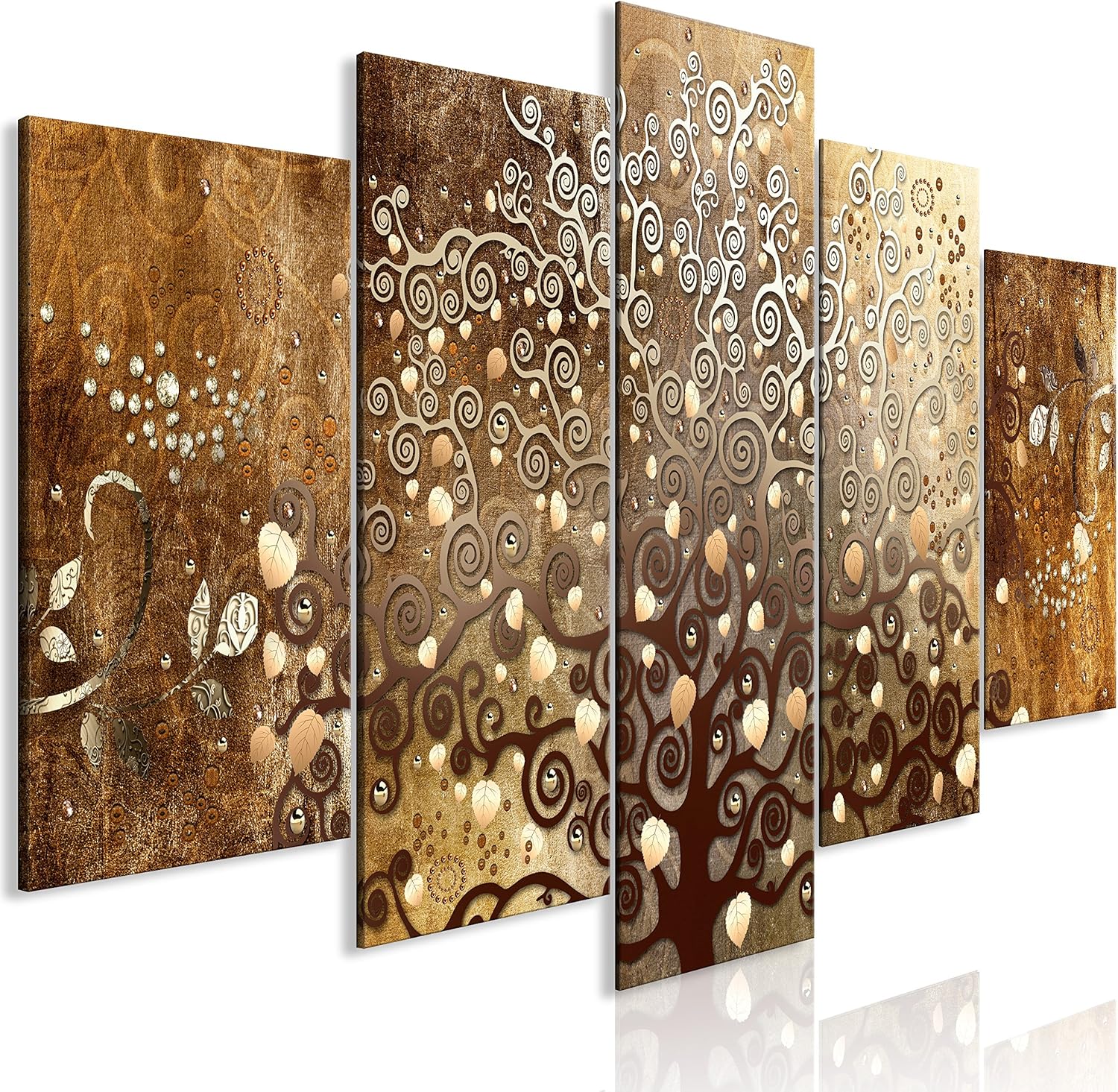 murando Canvas Wall Art Gustav Klimt 225x100 cm/ 88.6"x39.4" Nonwoven