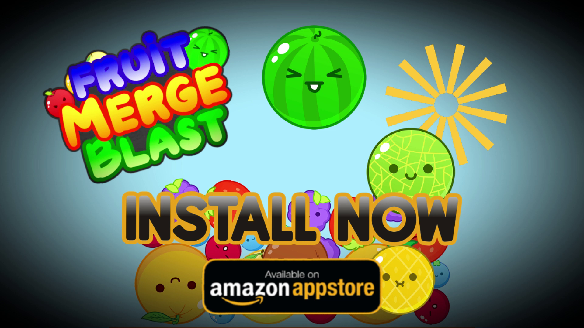 Fruit merge blast app on amazon appstore