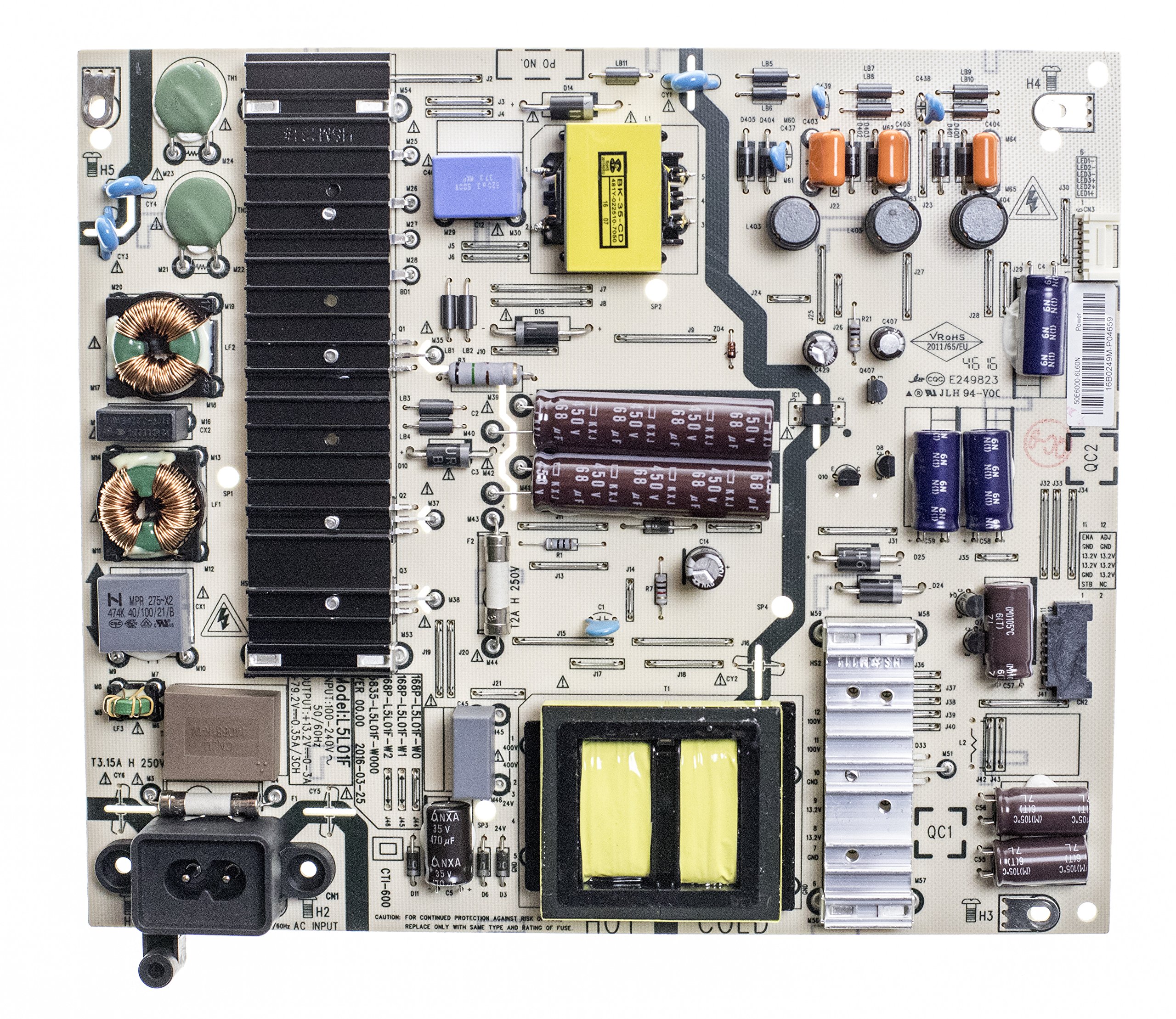 TEKBYUS 50E6000-6L60N 168P-L5L01F-W0 Power Supply