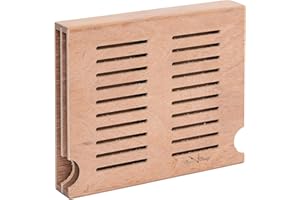 Cigar Caddy Boveda Humidification Holder (4 Pack), Brown (HUMI-BOV4), 7¼” L x 6" W x 1" D