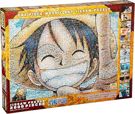 Amazon エンスカイ 00ピース ジグソーパズル ワンピース モザイクアート 73x102cm おもちゃ おもちゃ