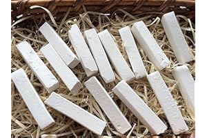 UCLAYS SVYAT SAWN edible Chalk chunks (lump) natural for eating (food), 4 oz (113 g)