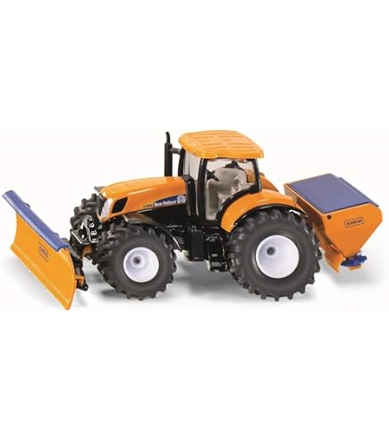 Trattore New Holland T7.315 In Scala 1:32 Con Lama Spazzaneve – Modello Dettagliato, Collezione