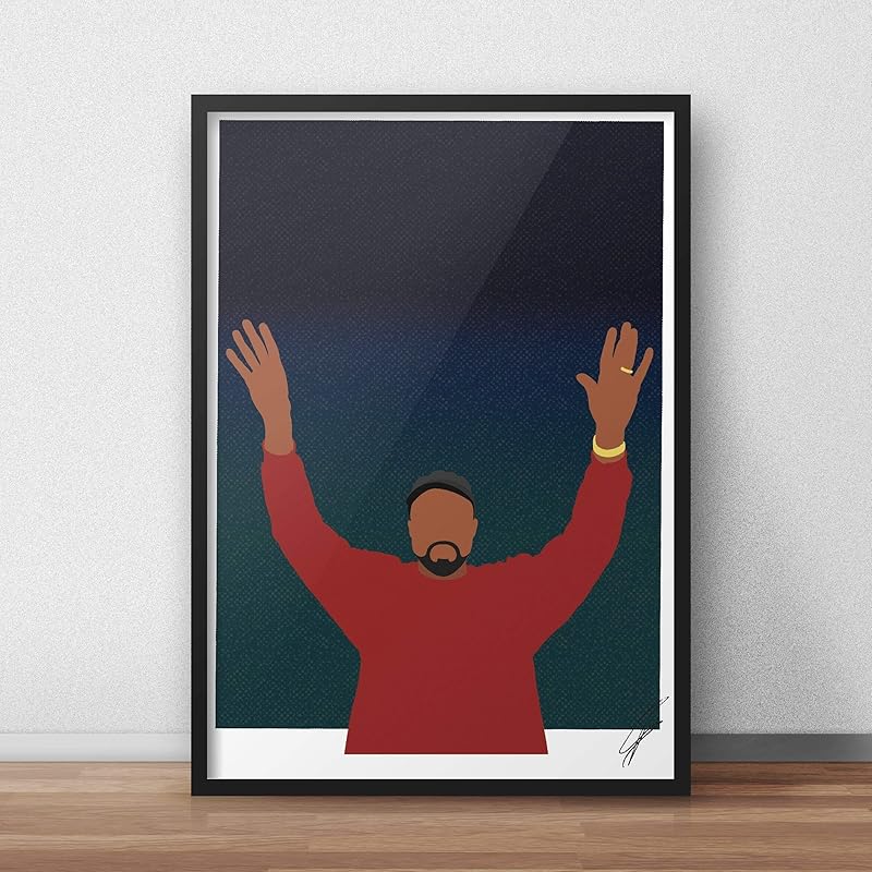 Kanye West INSPIRED Print/Poster Amazon.co.uk Handmade