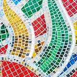 Belle Vous Mosaic Tiles 525 Pc Mixed Coloured Tiles 4 Shapes view 7