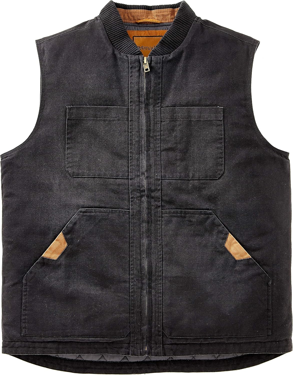 Venado Concealed Carry Vest for Men - Heavy Duty Canvas - Conceal Carry Pockets… (Medium): Clothing