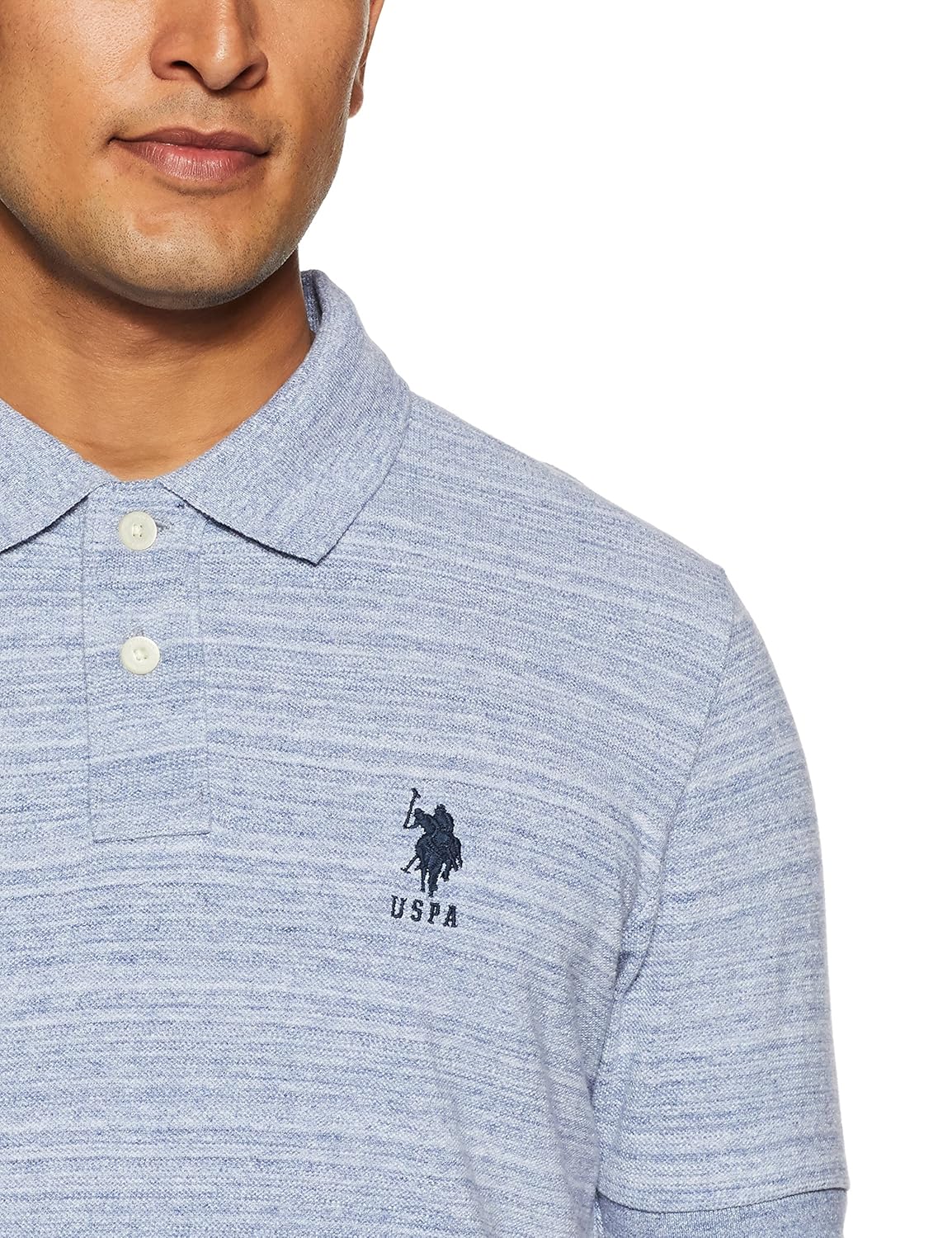 us polo association men's solid regular fit polo