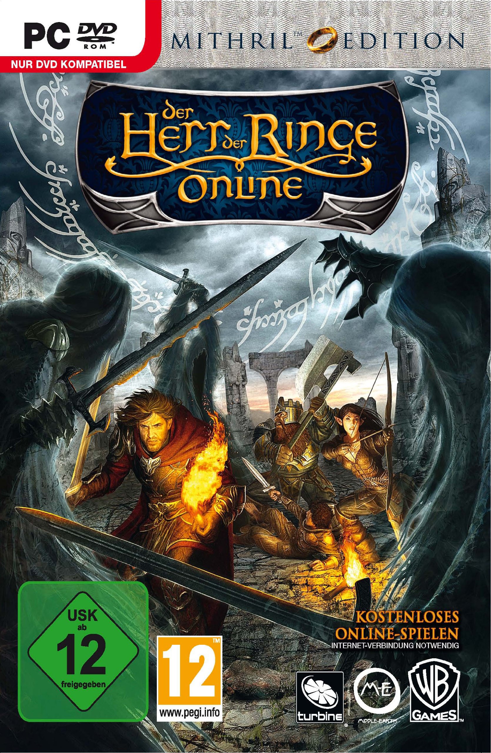 Warner Bros Der Herr Der Ringe Online : Mithril Edition (Starter Pack) [Import Allemand]