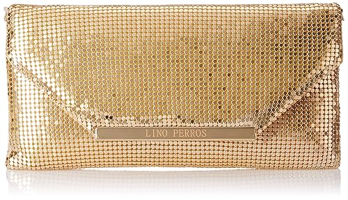 Lino Perros Womens Clutch (Golden)