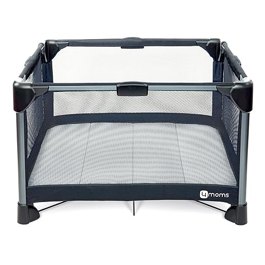 4moms breeze plus portable playard with removable bassinet and changing station