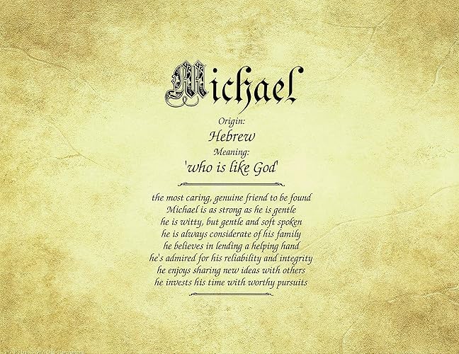 Old Parchment Personalized ANY First Name Meaning