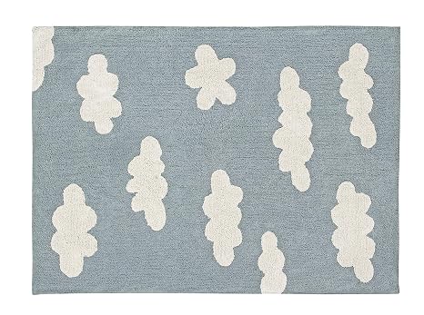 Amazon De Lorena Canals Wolken Vintage Waschbar Teppich