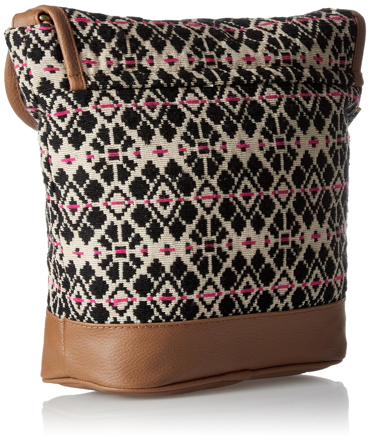 kanvas katha women's sling bag (beige) (kkrjq010)