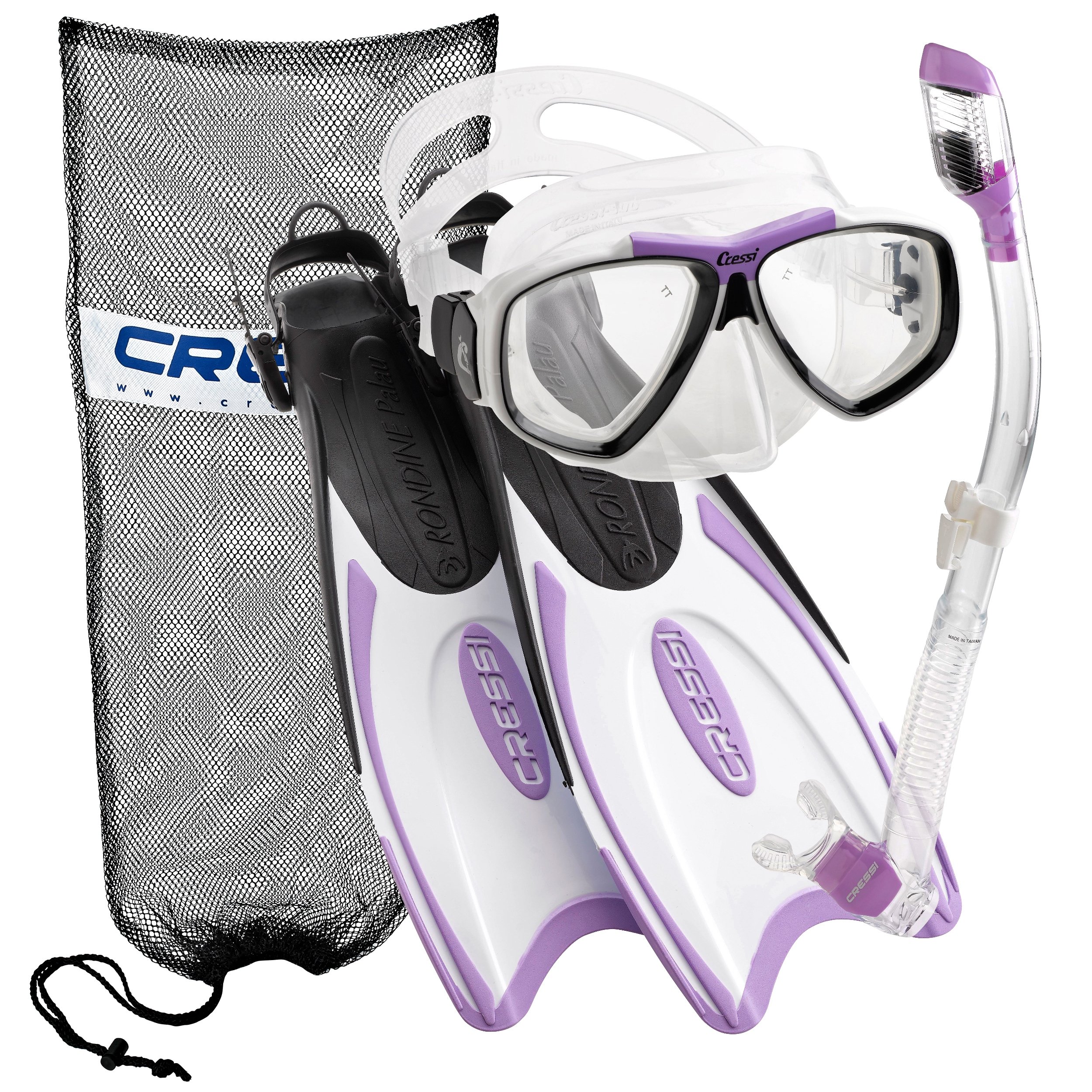 Diving & Snorkeling Snorkeling Gear Package Cressi Palau Long Fins