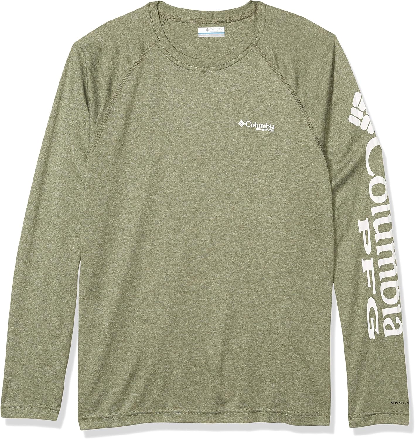 Columbia Mens PFG Terminal Tackle Heather Long Sleeve Shirt : Clothing