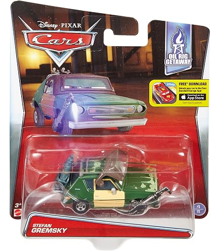Amazon.com: Disney/Pixar Cars Oil Rig Getaway Jerome Ramped Die