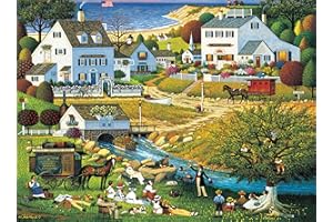 Buffalo Games - Charles Wysocki - Hound of The Baskervilles - 1000 Piece Jigsaw Puzzle for Adults -Challenging Puzzle Perfect for Game Nights - Finished Size is 26.75 x 19.75