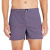 Nautica Men's Woven Tartan Plaid Boxer