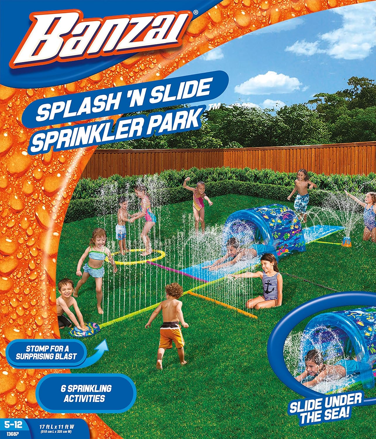 banzai splash tunnel sprinkler