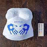 Chuckle Baby Bump Casting Kit 3D Moulding DIY Keepsake with Paints view 2