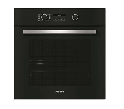 Miele H 2766 BP, Forno Elettrico Pirolitico da Incasso, A+, 76 Litri, Funzione Pirolisi, Guide Estraibili - FlexiClip, WiFi Connectivity, Nero Ossidiana